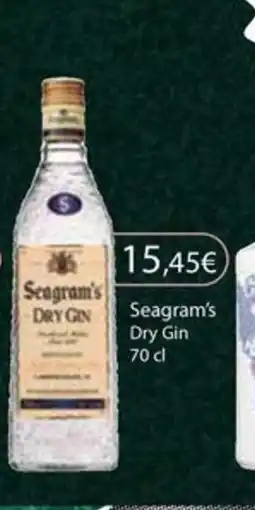 Plusfresc SEAGRAM'S Dry Gin oferta