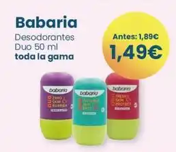 Babaria - desodorantes
