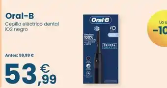 Oral b - cepillo electrico dental io2 negro