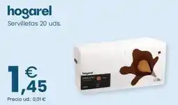 Clarel Servilletas 20 uds oferta