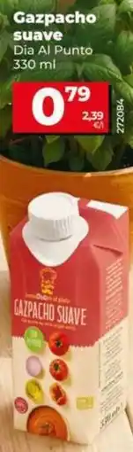 Dia Dia al punto - gazpacho suave oferta