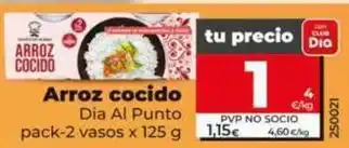 Dia Dia al punto - arroz cocido oferta