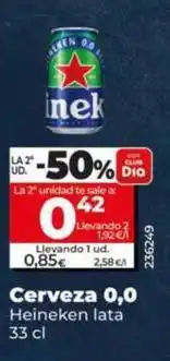 Dia Heineken - cerveza 0,0 oferta