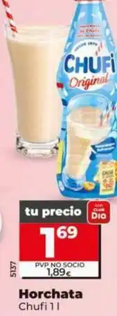 Dia Chufi - horchata oferta