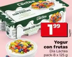 Dia Dia lactea - yogur con frutas oferta