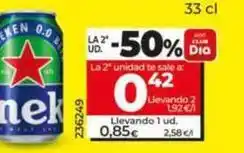 Dia Heineken - cerveza 0,0 oferta