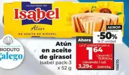 Dia Isabel - atún en aceite de girasol oferta