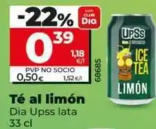 Dia Dia upss - té al limón oferta