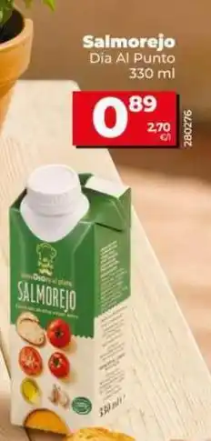 Dia Dia al punto - salmorejo oferta