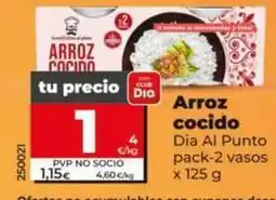 Dia Dia al punto - arroz cocido oferta