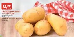 Suma Supermercados Origen - patata lavada nueva, saco de 15 kg oferta