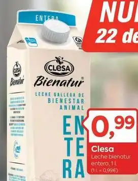 Clesa - leche bienatur entera
