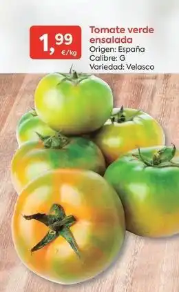 Origen - tomate verde ensalada