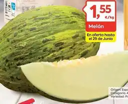 Suma Supermercados Origen - melon oferta
