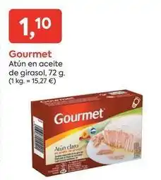 Suma Supermercados Gourmet - atun en aceite de girasol oferta