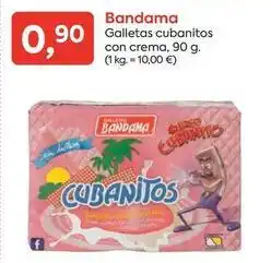 Suma Supermercados Bandama - galletas cubanitos con crema oferta