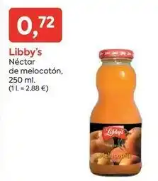 Suma Supermercados Libby's - nectar de melocoton oferta