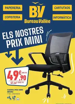 Bureau Vallée Pata negra - cadira prix mini oferta