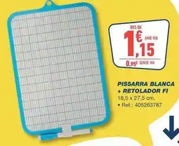 Bureau Vallée Pissarra blanca + retolador fi oferta