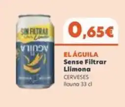 Plusfresc EL ÁGUILA Sense Filtrar Llimona oferta