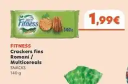 Plusfresc FITNESS Crackers fins Romani/ Multicereals oferta