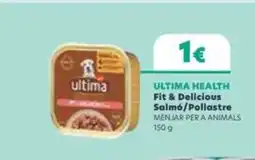 Plusfresc ULTIMA HEALTH Fit & Delicious Salmó/Pollastre Menjar per a nimals oferta