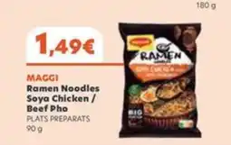 Plusfresc MAGGI Ramen Noodles Soya Chicken/ Beef Pho oferta