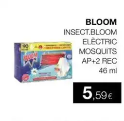 Plusfresc BLOOM Insect elèctric mosquits oferta