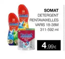 Plusfresc SOMAT Detergent rentavaixelles varis 18-38m oferta