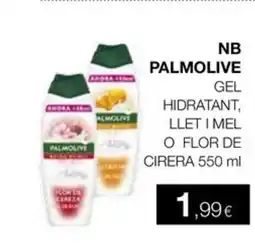 Plusfresc NB PALMOLIVE Gel hidratant, llet i mel o flor de cirera oferta