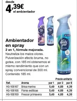 Staples Kalamazoo Ambientador en spray oferta