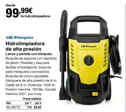 Staples Kalamazoo ORBEGOZO Hidrolimpiadora de alta presión oferta
