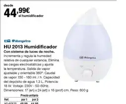 Staples Kalamazoo ORBEGOZO HU 2013 Humidificador oferta