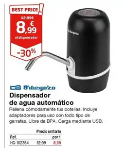Staples Kalamazoo ORBEGOZO Dispensador de agua automático oferta