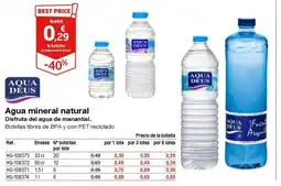 Staples Kalamazoo AQUA DEUS Agua mineral natural oferta