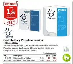 Staples Kalamazoo PAPERNET Servilletas y Papel de cocina oferta
