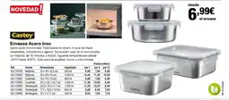 Staples Kalamazoo CASTEY Envases Acero Inox oferta