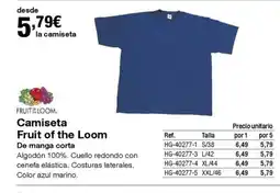 Staples Kalamazoo Camiseta Fruit of the Loom oferta