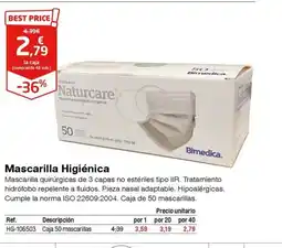 Staples Kalamazoo Mascarilla Higiénica oferta