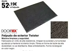 Staples Kalamazoo Felpudo de exterior Twister oferta