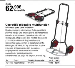 Staples Kalamazoo Carretilla plegable multifunción oferta