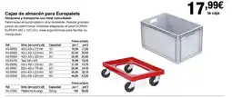 Staples Kalamazoo Cajas de almacén para Europalets oferta