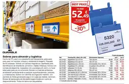 Staples Kalamazoo DURABLE Sobres para almacén y logística oferta