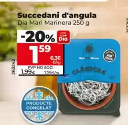 Maxi Dia DIA MARI MARINERA Succedani d'angula oferta