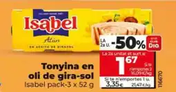 Maxi Dia ISABEL Tonyina en oli de gira-sol oferta
