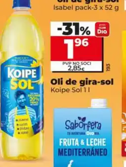 Maxi Dia KOIPESOL oli de gira-sol oferta