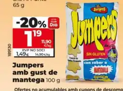 Maxi Dia JUMPERS amb gust de mantega oferta