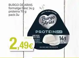 Keisy BURGO DE ARIAS formatge fresc proteïna oferta