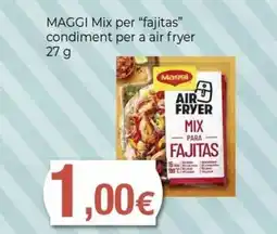 Keisy MAGGI Mix per fajitas condiment per a air fryer oferta