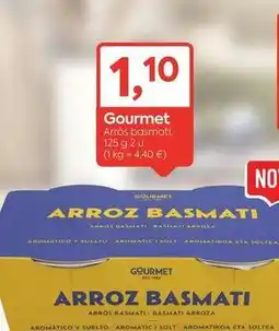 Suma Supermercados Gourmet - arroz basmati oferta